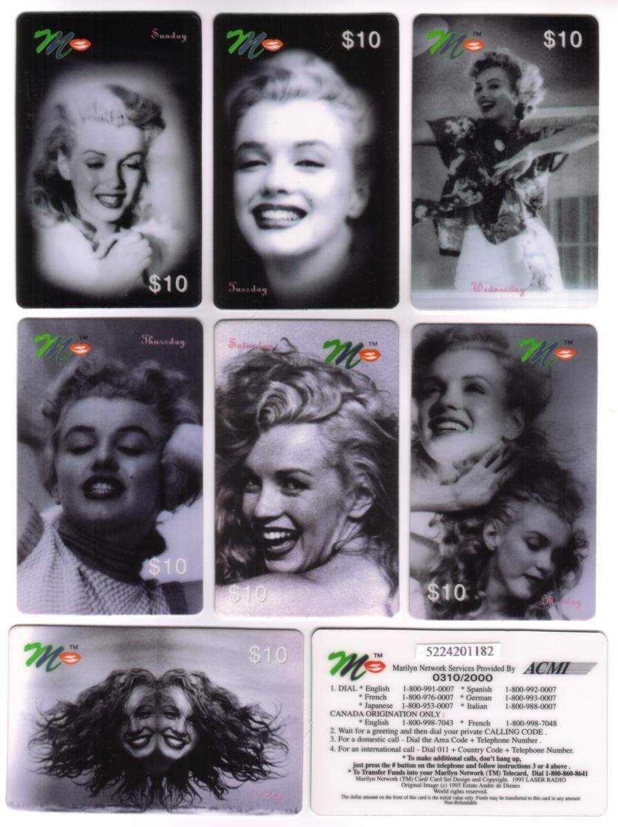 Phone Cards For Collectors Collectible Phone Cards Setof Entertainment Famous People