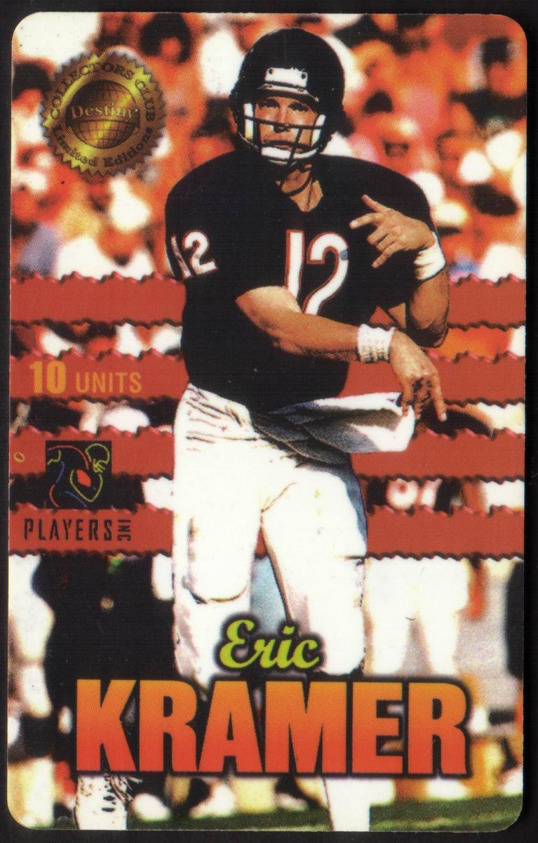 Phone Cards For Collectors - Collectible Phone Cards - sports: football ...