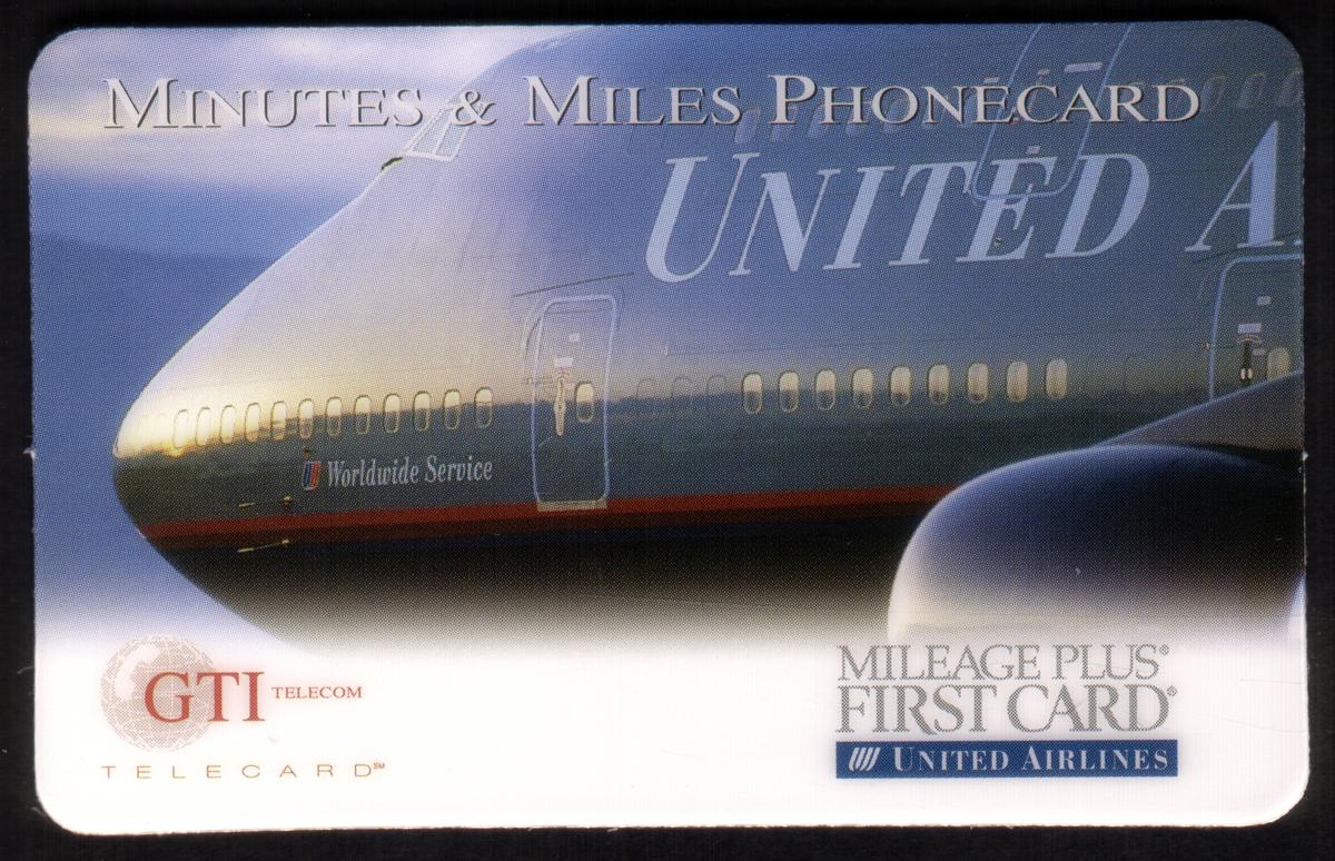 Phone Cards For Collectors - Collectible Phone Cards - B-747 jet ...