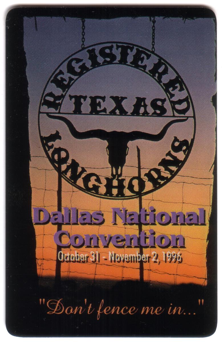 10u 'Texas Registered Longhorns' Dallas National Convention (10/96)