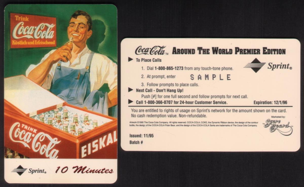 rare coca cola cards Coca-Cola Super Premium 1995 Trading Card #20 3-D Sign 1922 L017770 – AGS Collectibles Cola enthusiast Coca Cola —