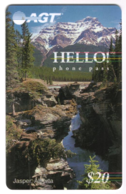 $20. Hello! Jasper, Alberta Stream & Mountains Remote Memory SEALED!