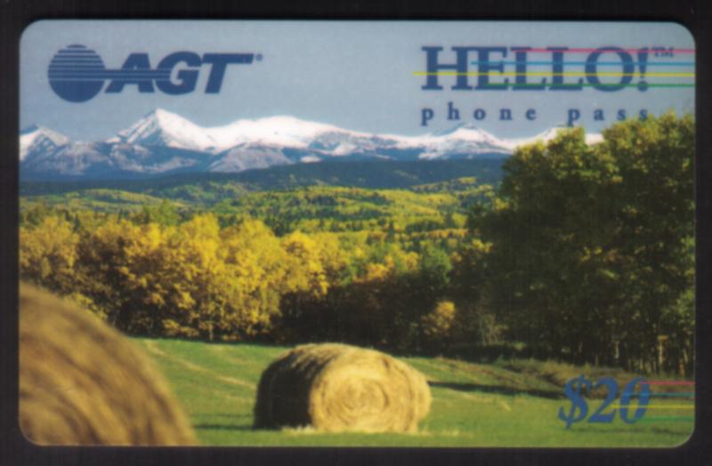 $20. Hello! Snow-Capped Mountains, Valley, & Hay (Remote Mem) SEALED!